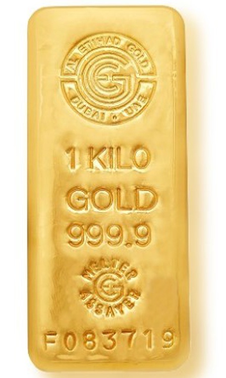 1kg Gold Bar 999.9  - Al Etihad