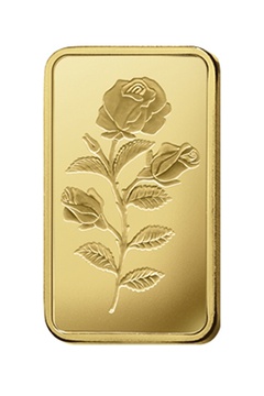 5gm Gold Bar 999.9 - PAMP Suisse - The Rose
