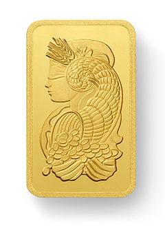1gm Fine Gold Bar 999.9 - PAMP Suisse Lady Fortuna Veriscan