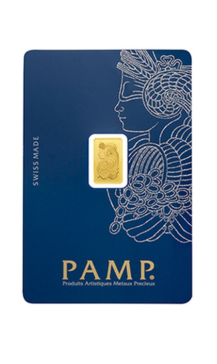 25 x 1gm Multi-Gram Gold Bar 999.9 - PAMP Suisse - Lady Fortuna Veriscan