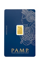 12 x 1gm Multi-Gram Gold Bar 999.9 - PAMP Suisse - Lady Fortuna Veriscan