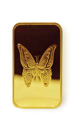10gm Gold Bar 999.9  - Al Etihad, BUTTERFLY