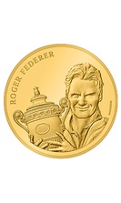50 Swiss Francs Gold Coin – Swissmint - Roger Federer