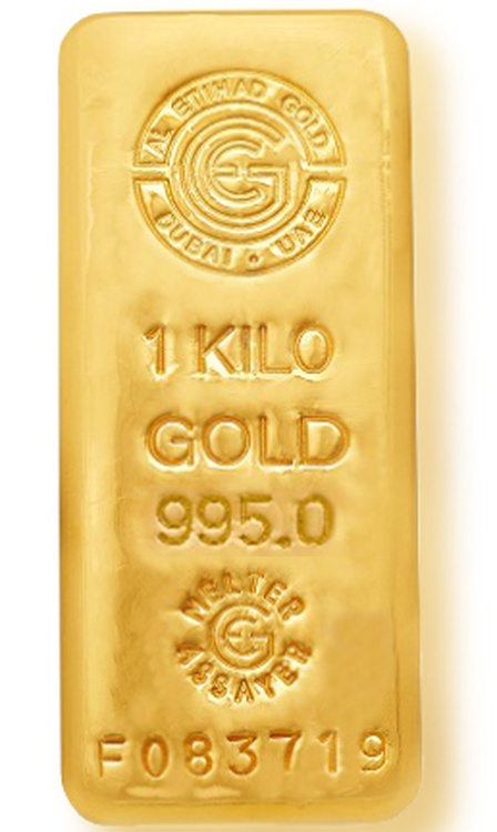 1kg Gold Bar 995.0  - Al Etihad